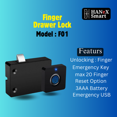 Hanex Cabinet Lock F01