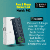 Hanex Cabinet Lock P02
