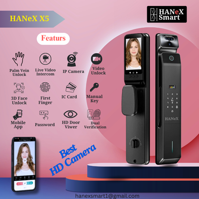 Hanex High Quality Lock. Video Calling Lock.