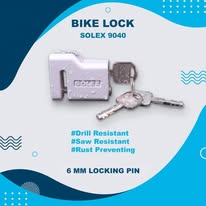Solex Motorcycle Disc Lock Model 9040