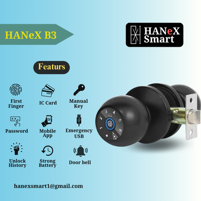 Hanex Smart Lock B3