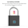Fingerprint Padlock Waterproof