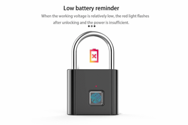Fingerprint Padlock Waterproof