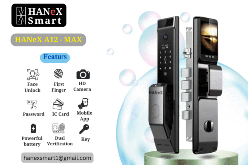Hanex A12-Max Smart Lock Hanex Smart Lock A12 Max