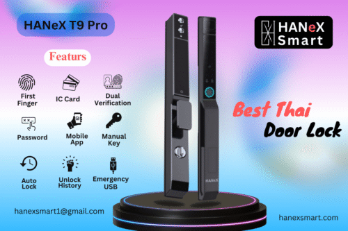 Hanex T9 Pro Thai Smart Lock Hanex Smart Lock T9