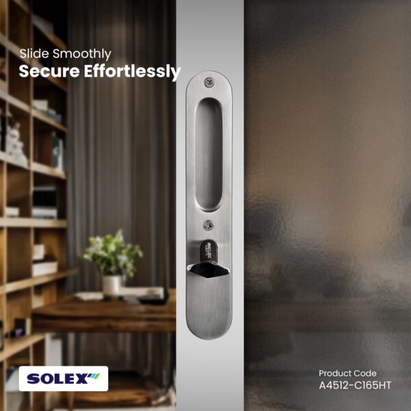 Sliding Door Lock A4512-C165HT - SS