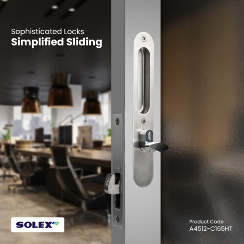Sliding Door Lock A4512-C165HT - SS