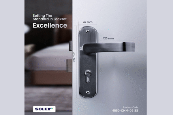 Handle Lock 4550-CHM-06-SS