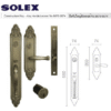 Handle lock 6075-5574 AB