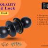 HANeX Round Lock - 587 Black