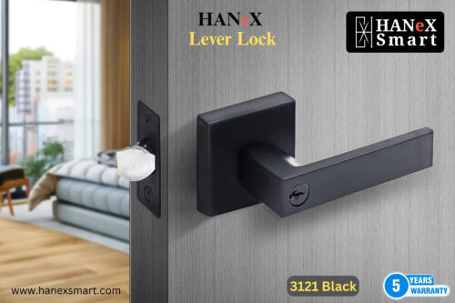 HANeX Lever Lock (3121- Black)